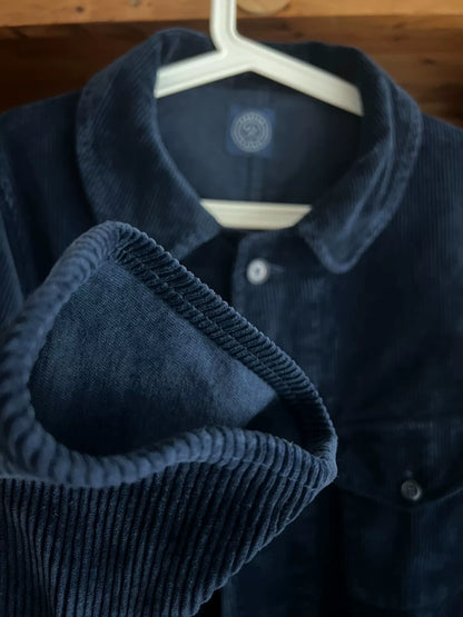 porter classic blue corduroy hunting jacket