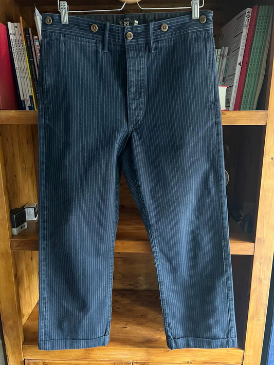 RRL Double RL Striped Casual Pants