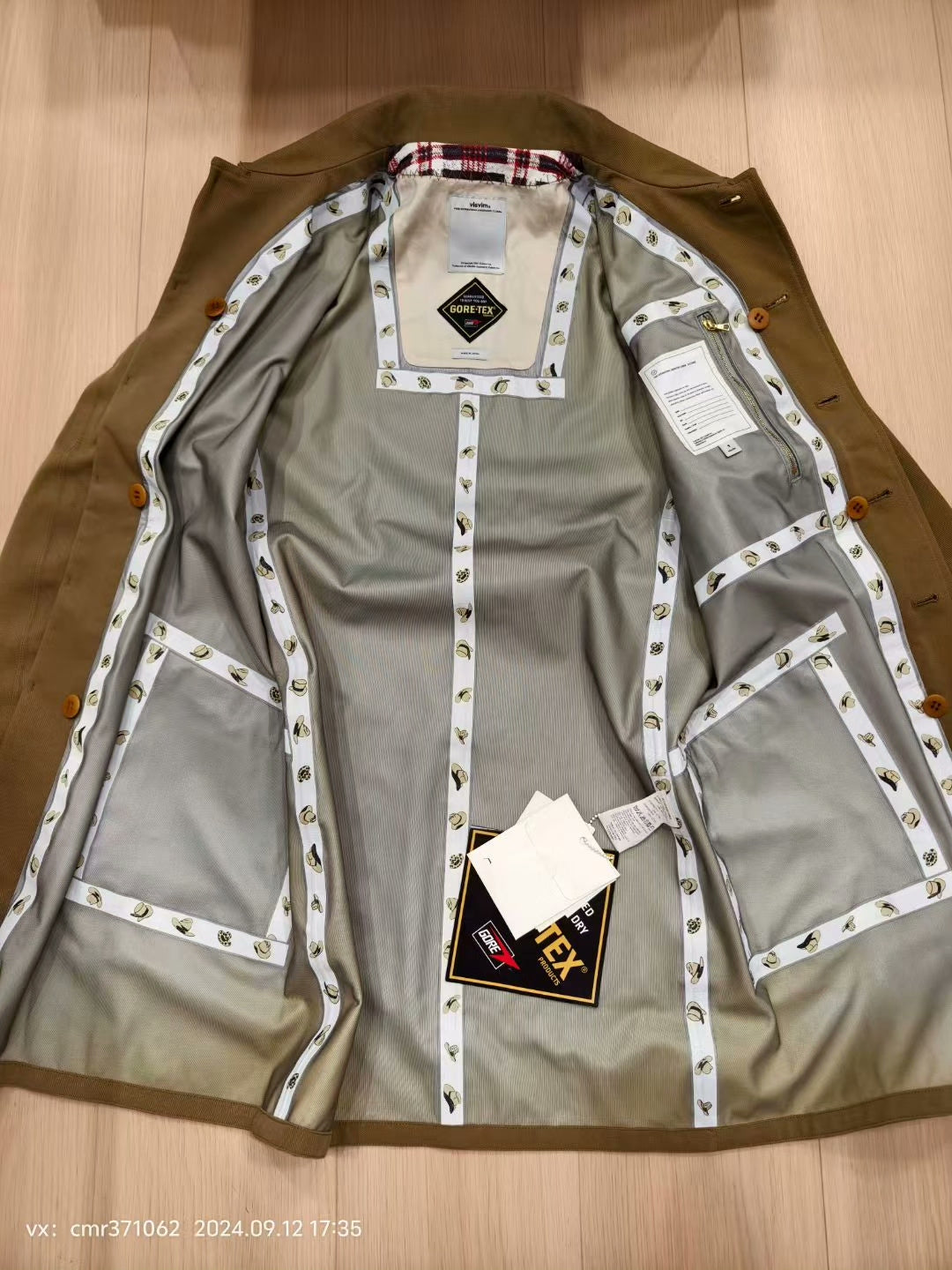 VISVIM 16SS ELLIPSIS SOUTIEN COAT 3L GORE-TEX