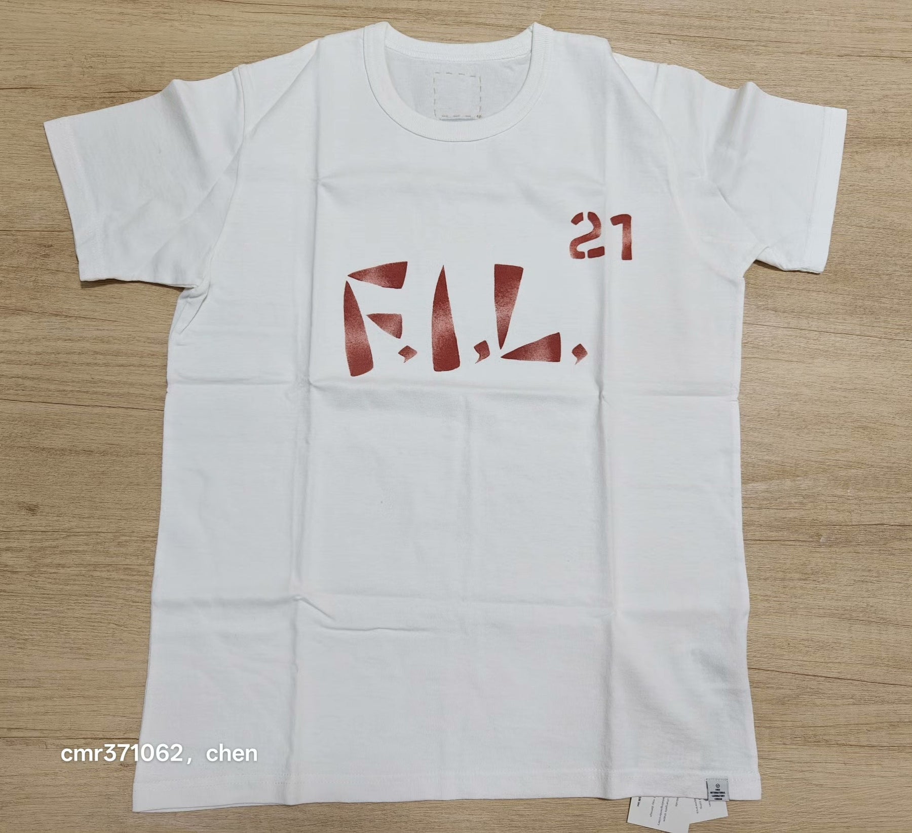 visvim 16AW Spot Stencil Crew S/S