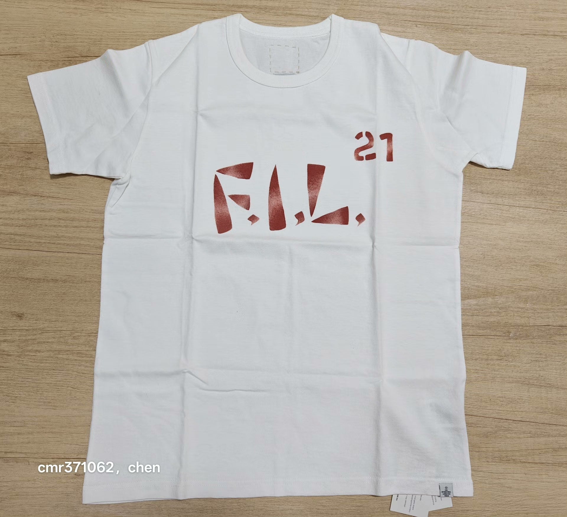 visvim 16AW Spot Stencil Crew S/S