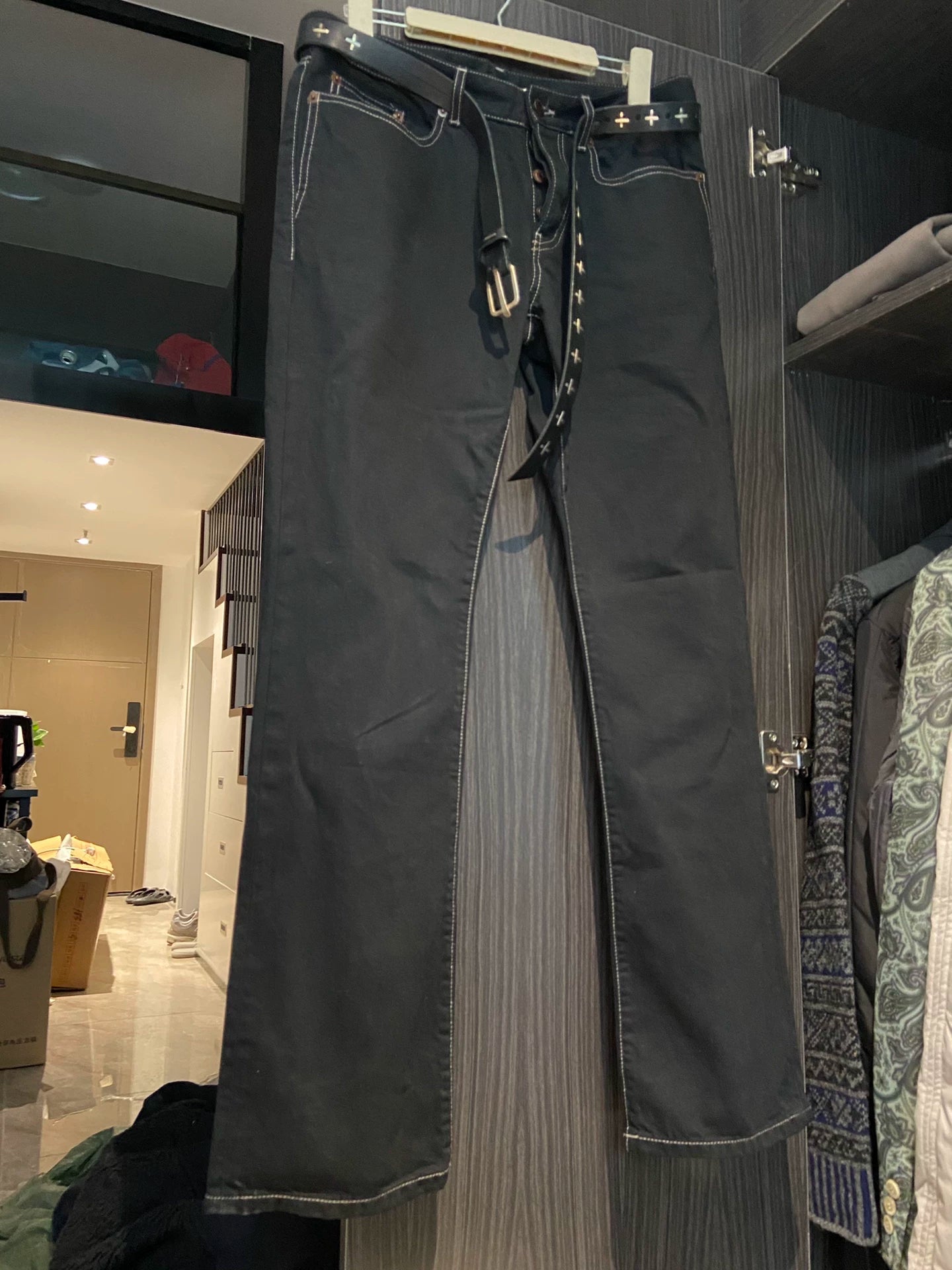 Saint Laurent D17 Cut Boot Flare Pants