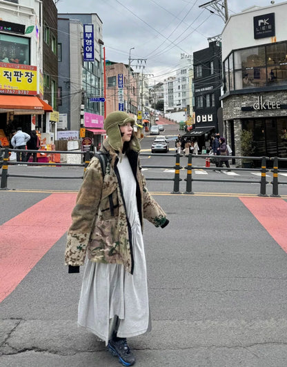 Alyx Mixed Camo Polar Fleece Jacket