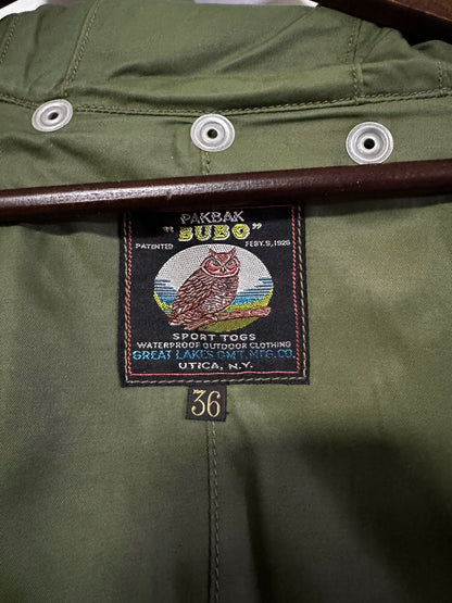 Vintage Freewheelers Green Wood Jacket