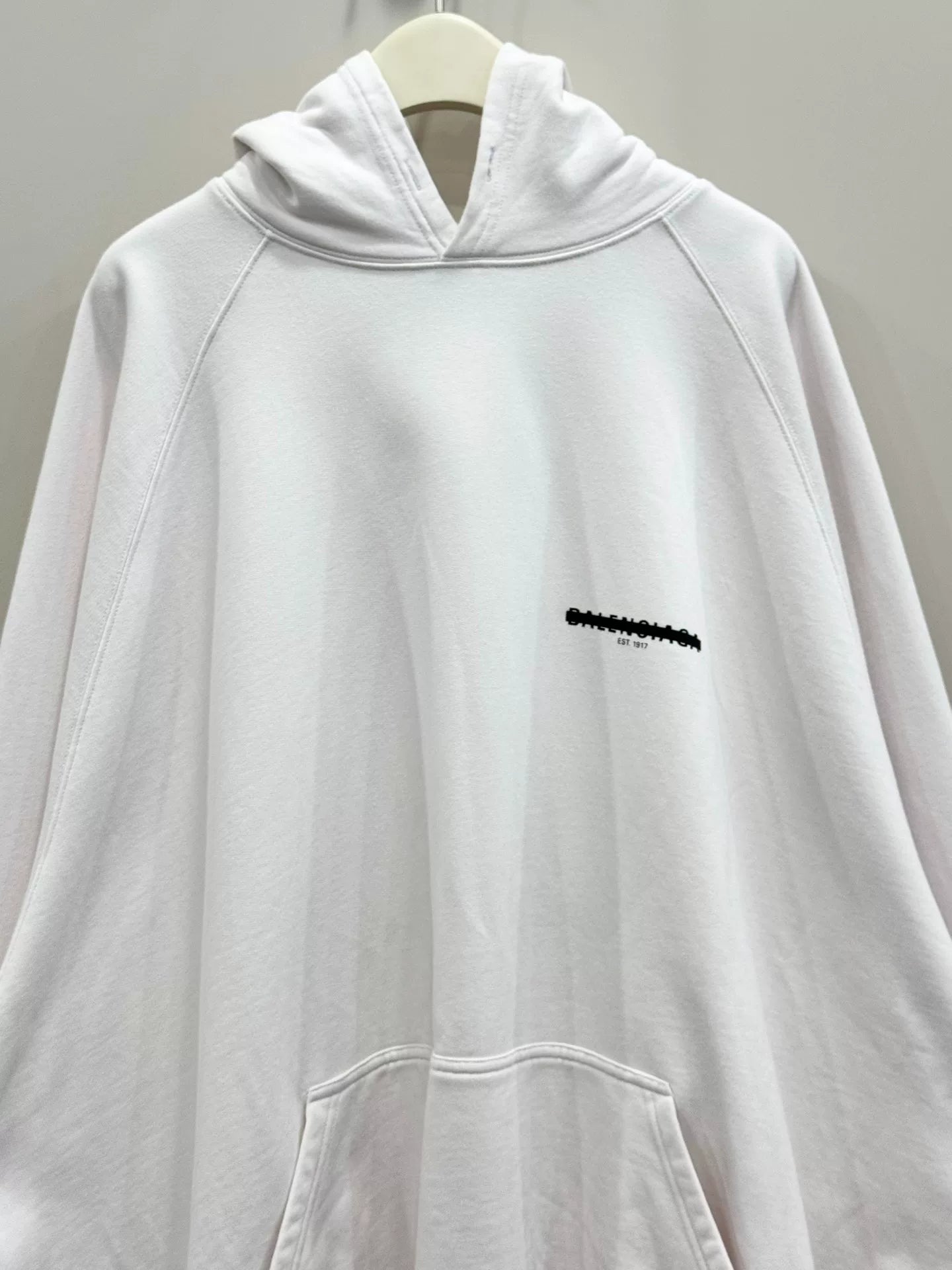 balenciaga cap sleeve hoodie size 2