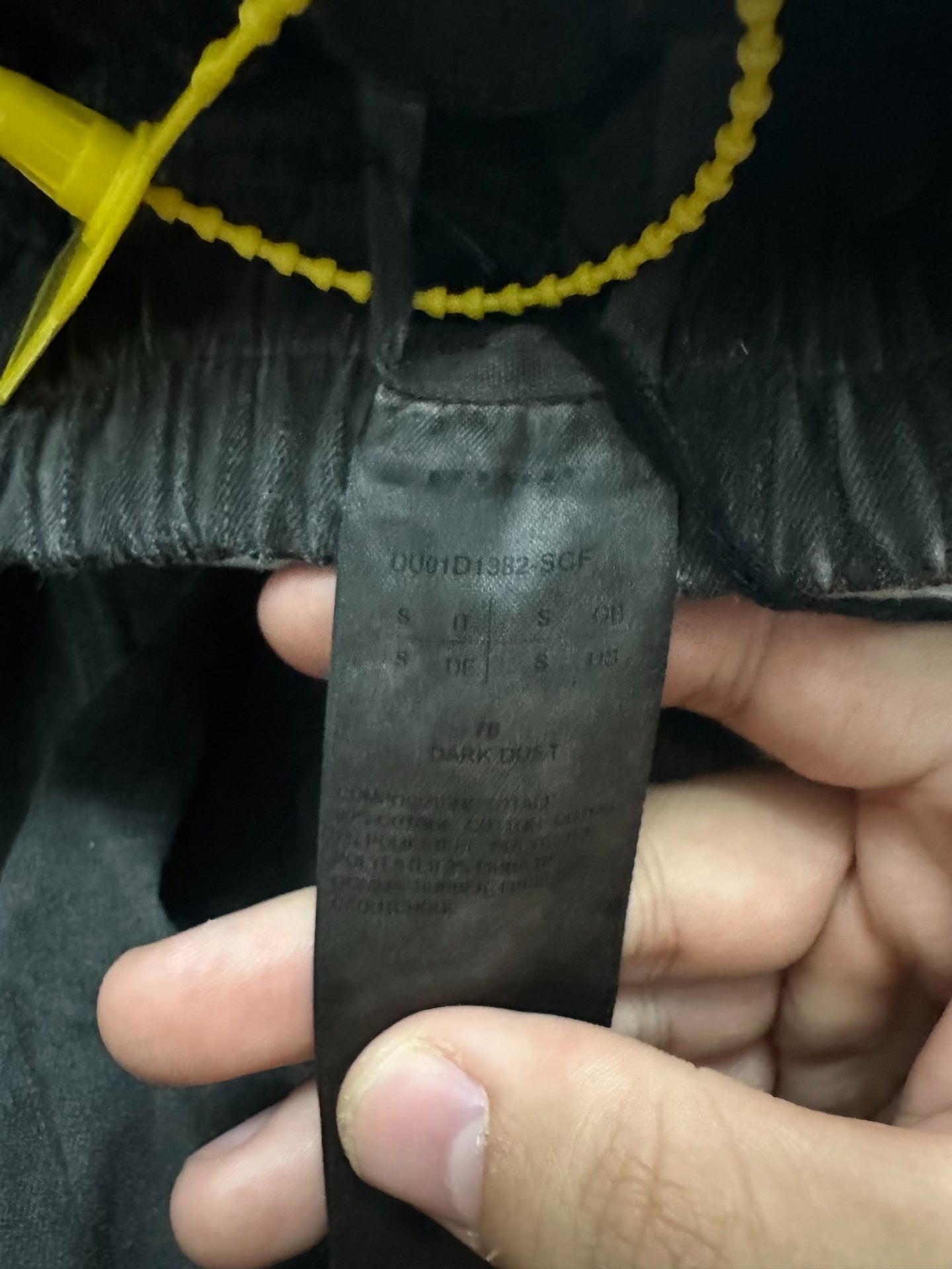 Rick Owens Drkshdw 25SS Waxed Denim Shorts