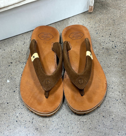 Visvim Spot Lama Sandal Brown