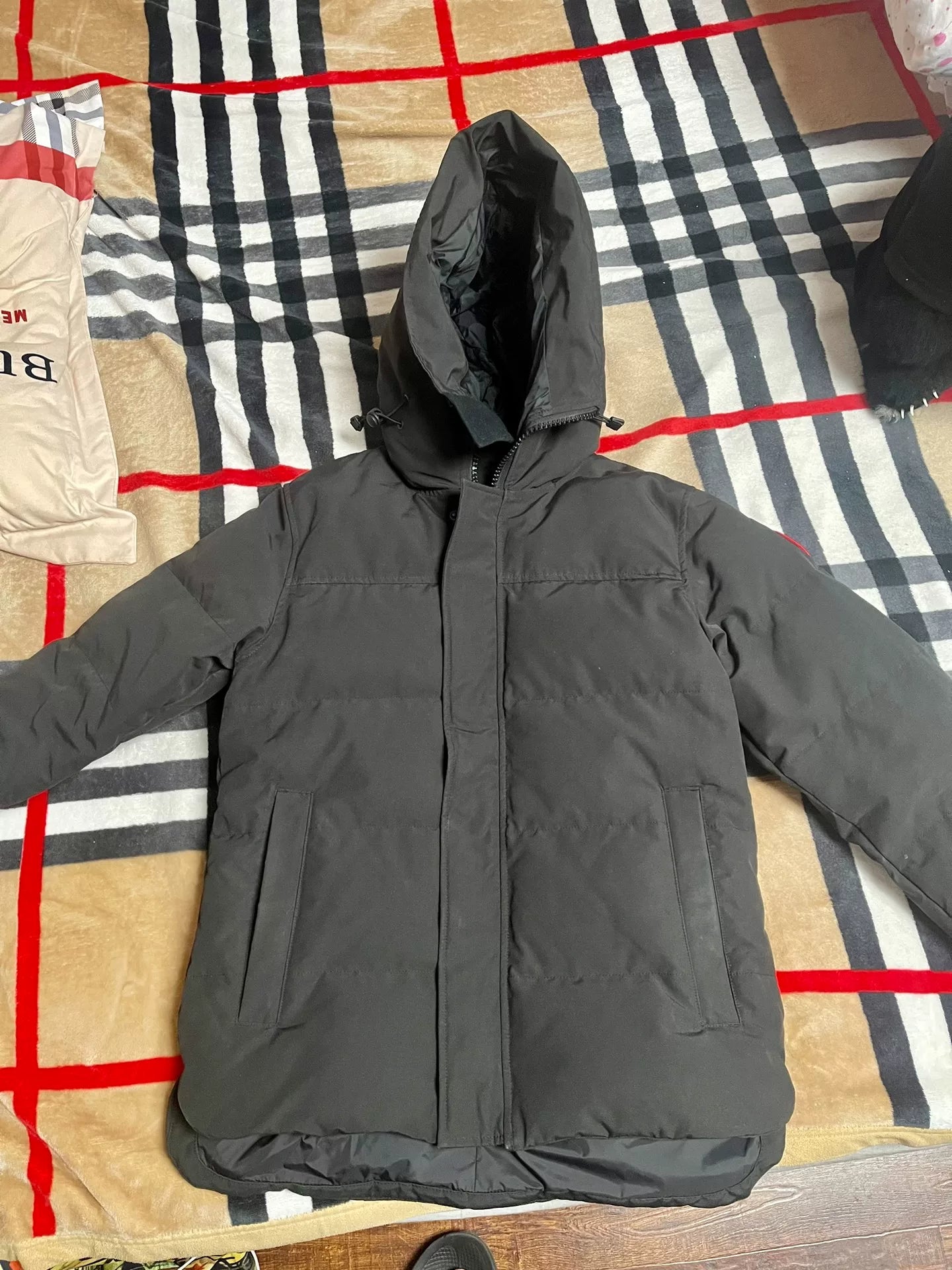 Canada Goose Black Down Jacket for Men