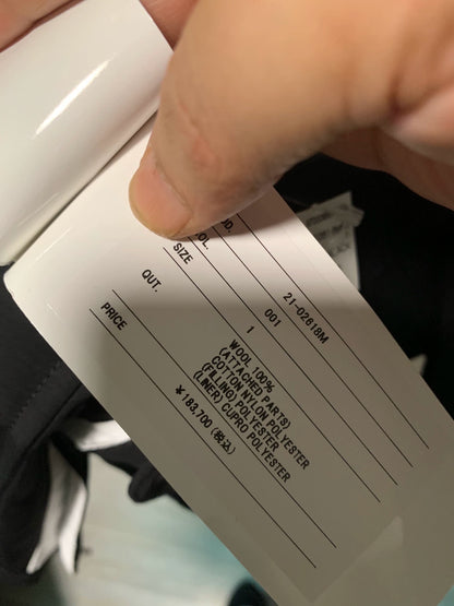 sacai autumn winter patchwork jacket