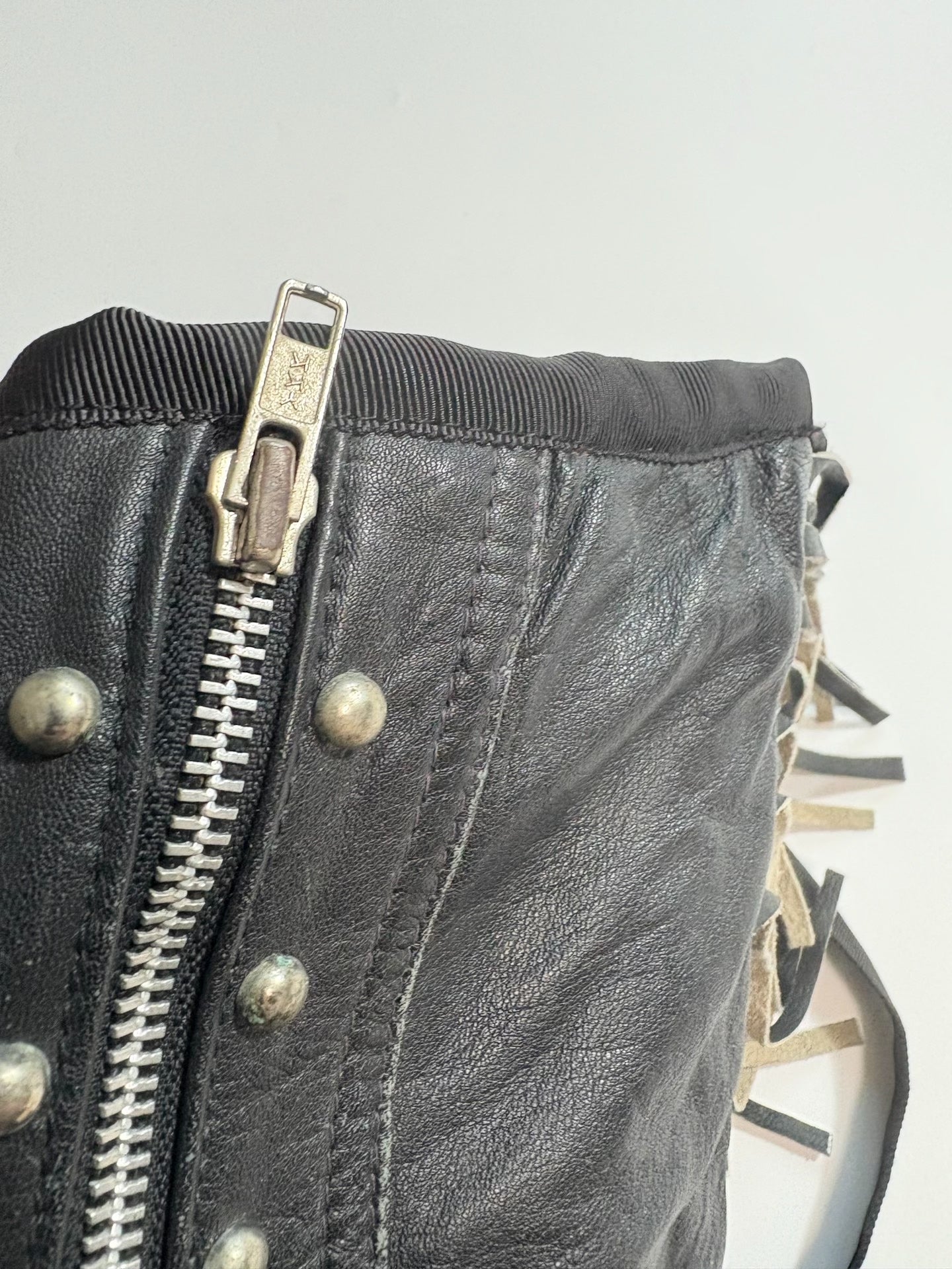 KAPITAL KOUNTRY LEATHER SHEEPSKIN BAG