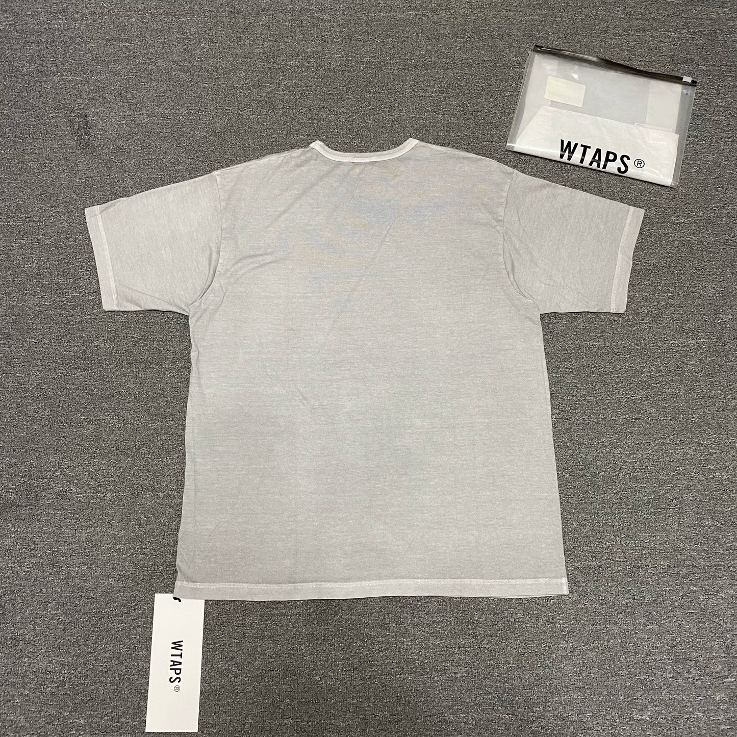 WTAPS 20SS BLANK Washed Short Sleeve