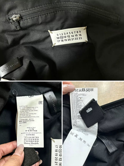 Maison Margiela Leather Parachute Backpack