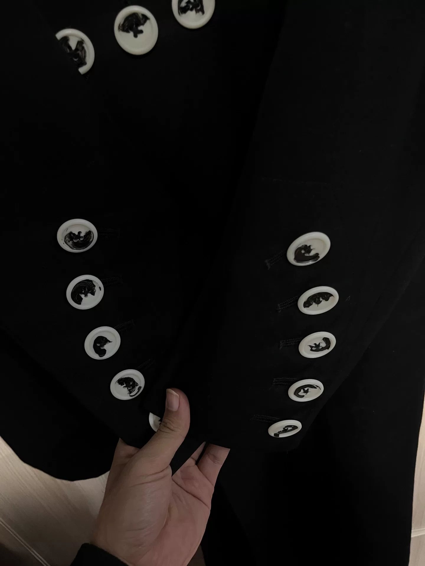 Yohji Yamamoto Asymmetrical Coat for Men