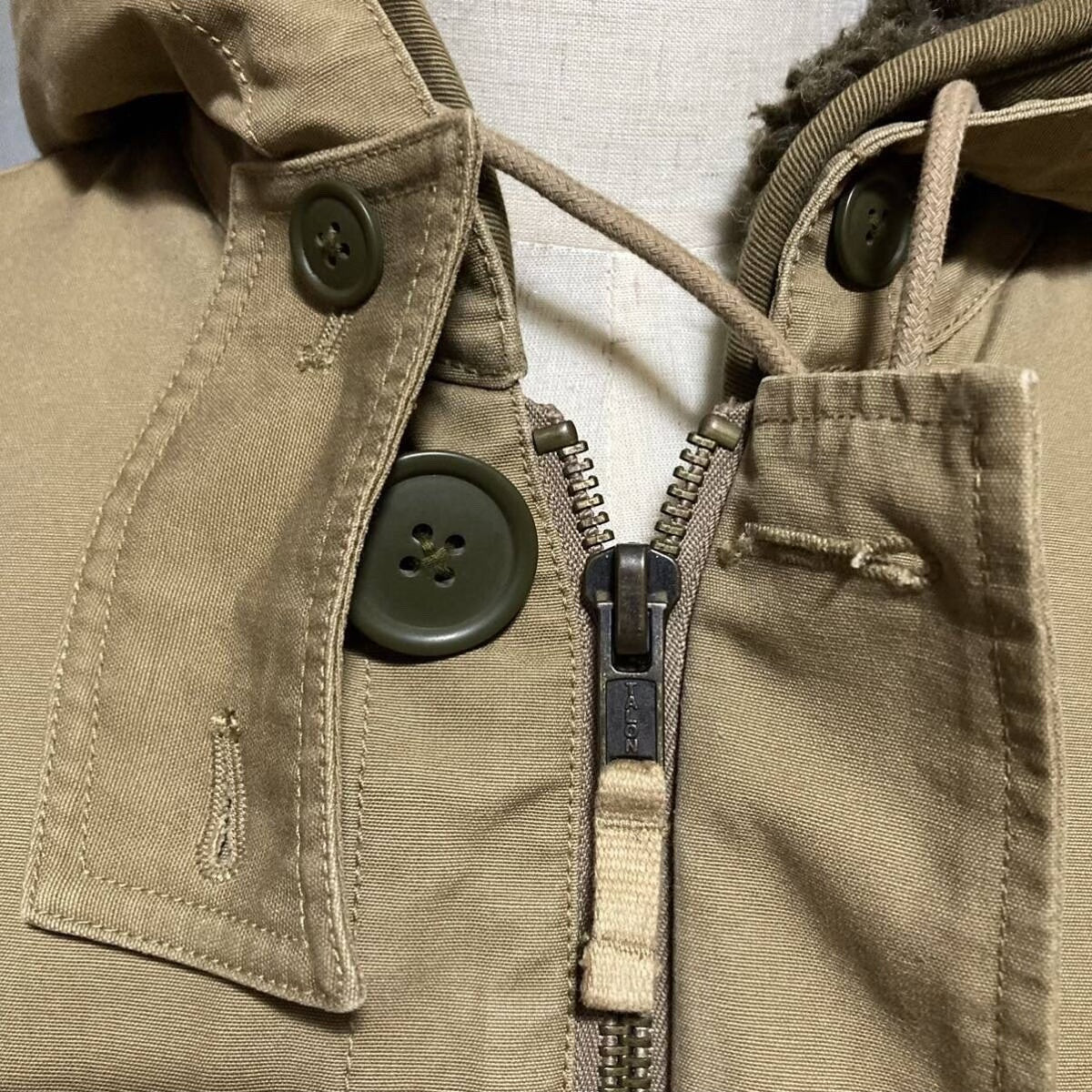 1940s Military Deck Coat Jacket Parka