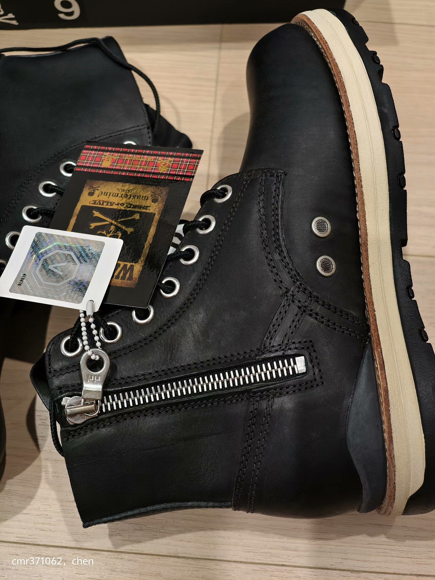 visvim x mastermind japan 7 hole boots