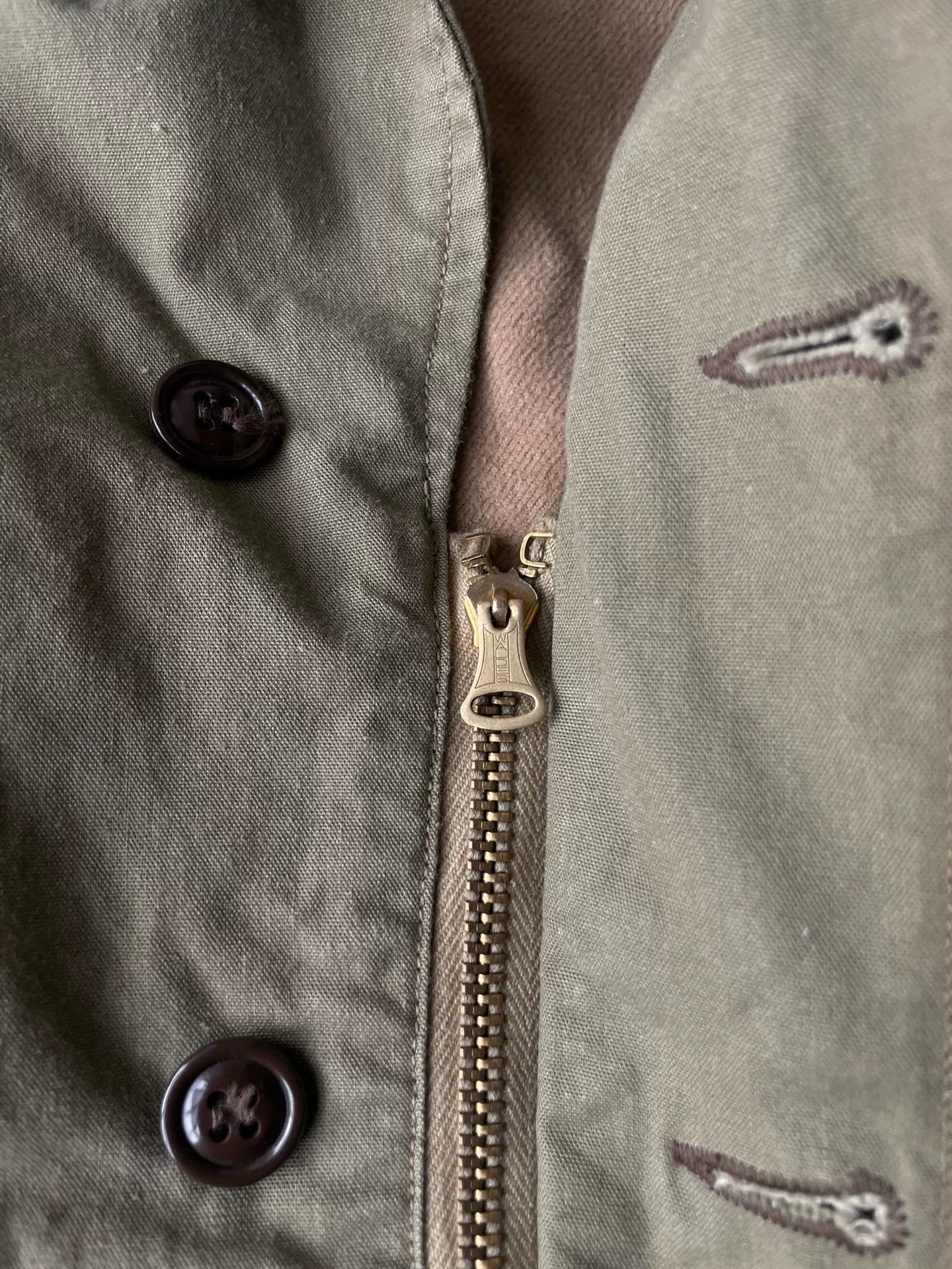 Freewheelers V8 150 MPH CLUB Military Jacket