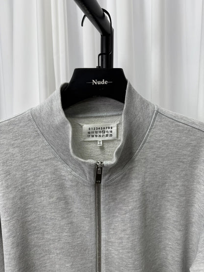 Maison Margiela Cozy Zip Jacket in Gray