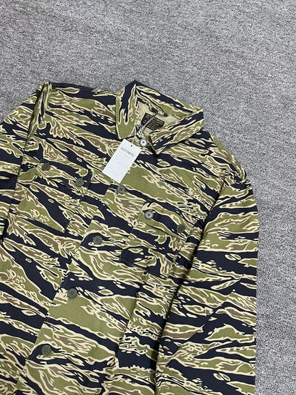 wacko maria camouflage tiger head jacket