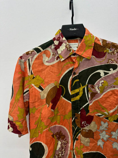 Dries Van Noten Floral Short-Sleeve Shirt