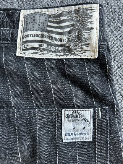 Bootleggers Freewheelers Striped Pants Size 32