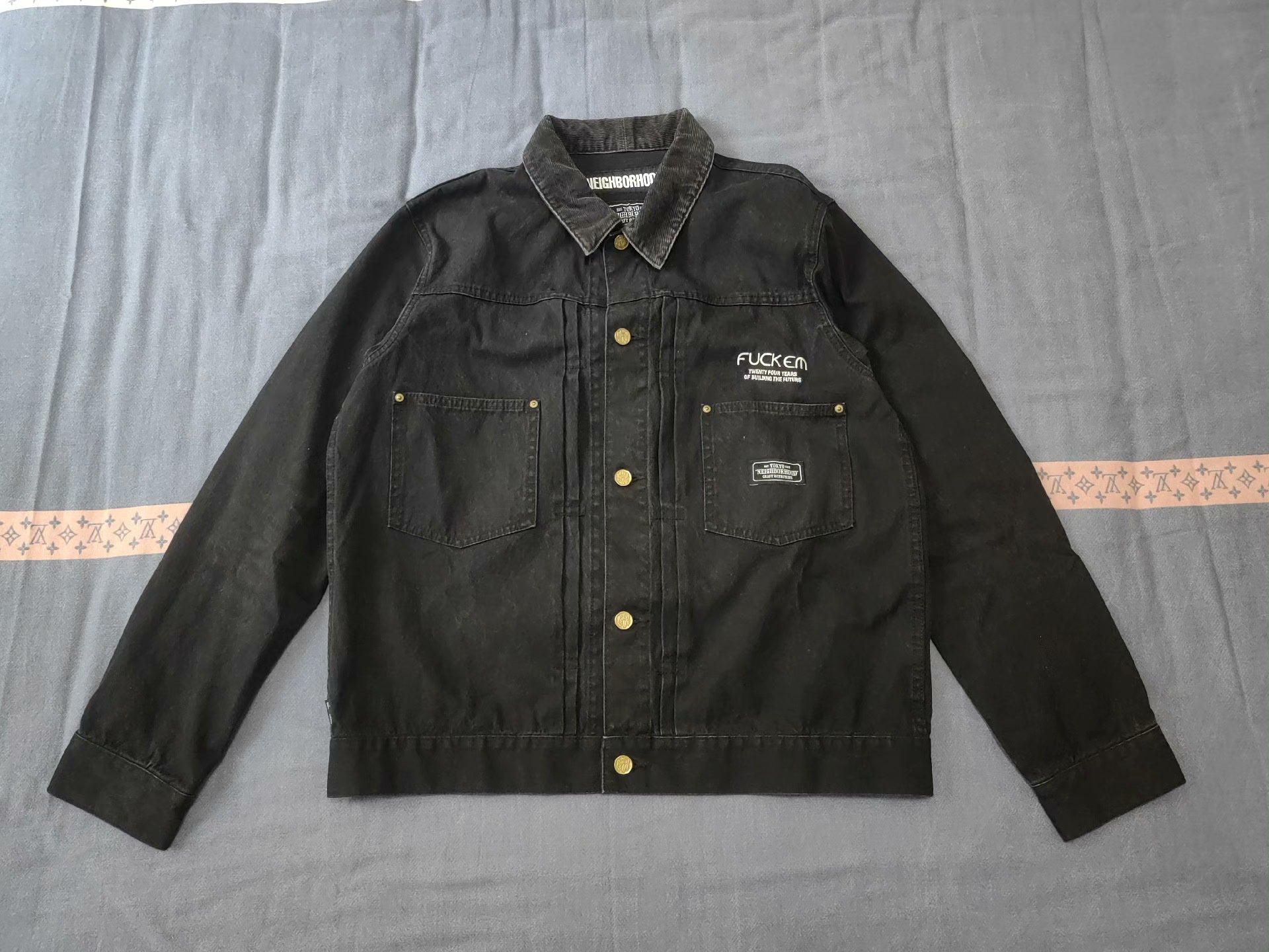 neighborhood duck cave canvas jacket