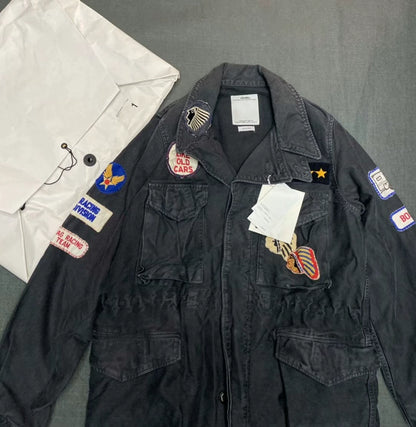 visvim ACHSE JKT PATCHES DMGD CHINO