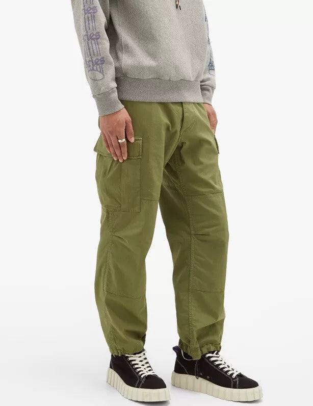 olive green cargo pants from Aries brand
