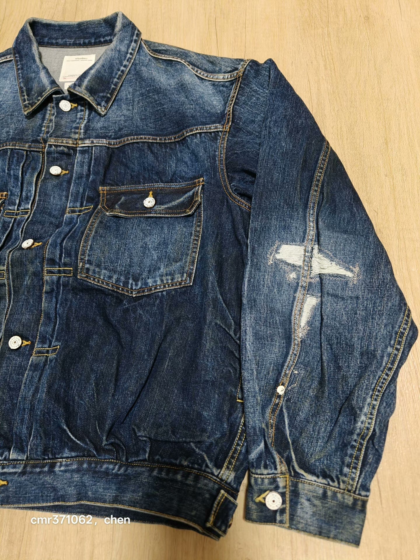 VISVIM 21SS 101XX JKT DRY DMGD-1006