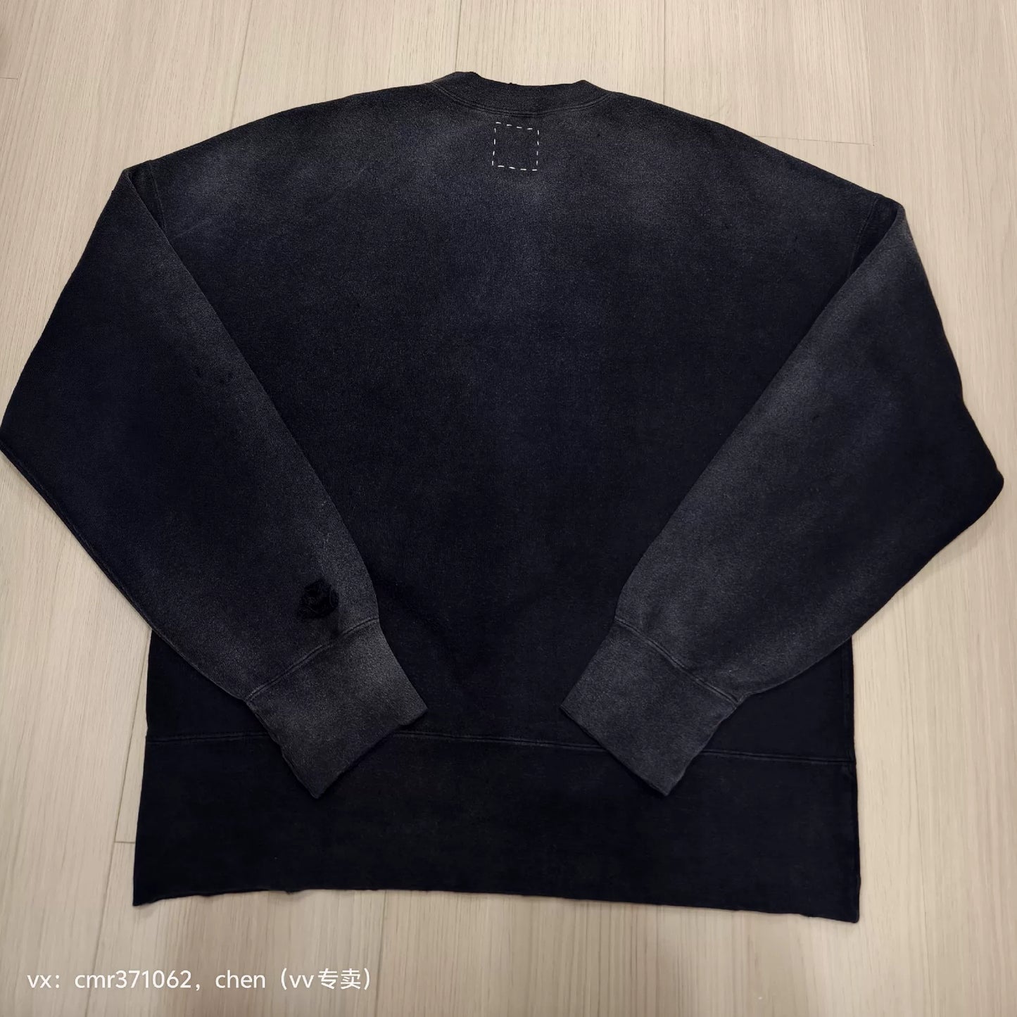 VISVIM 24SS COURT SWEAT L/S CRASH