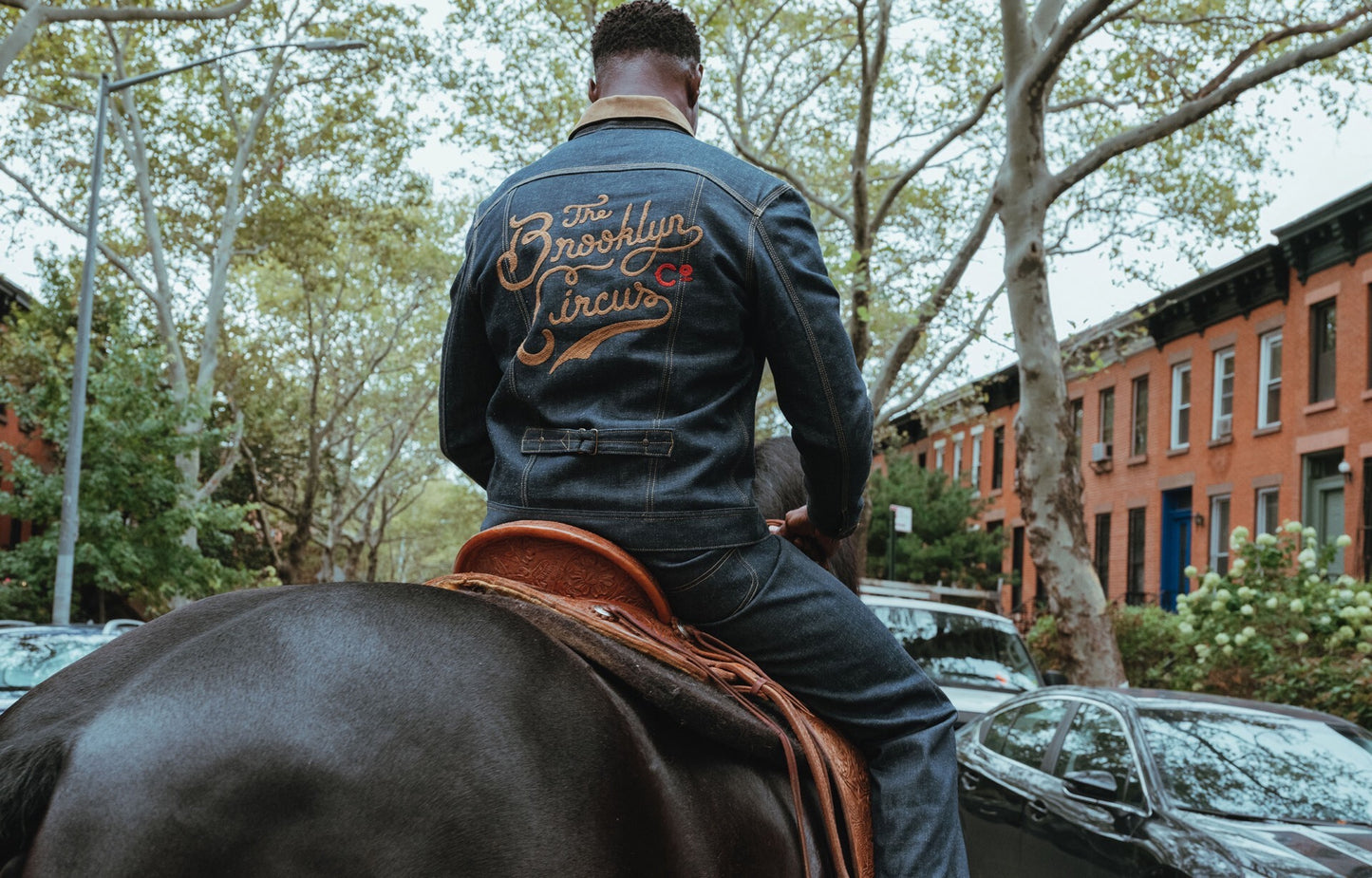 lee x bkc cowboy jacket in denim