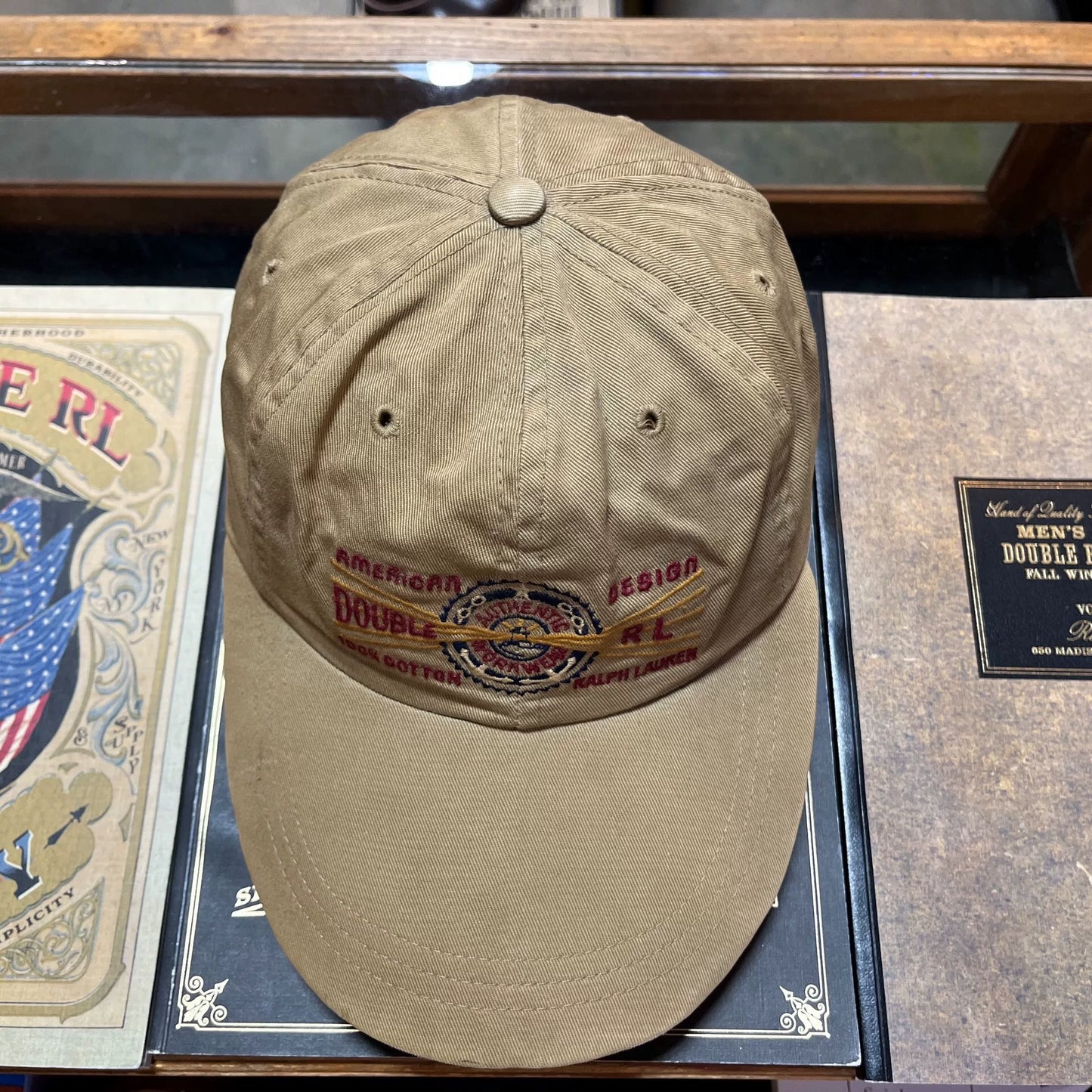 RRL Double RL Trucker Baseball Cap