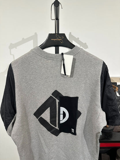Boris Bidjan Saberi 11by bbs Nylon Patchwork Embroidered T-shirt