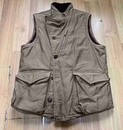 Freewheelers Avatar Vest in Khaki