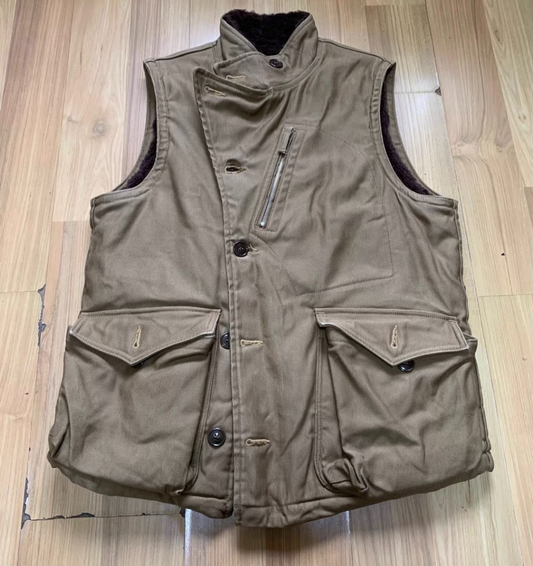 Freewheelers Avatar Vest in Khaki