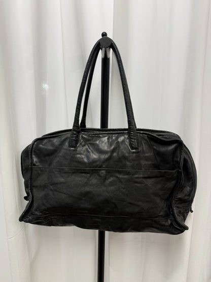 Yohji Yamamoto Leather Boston Bag