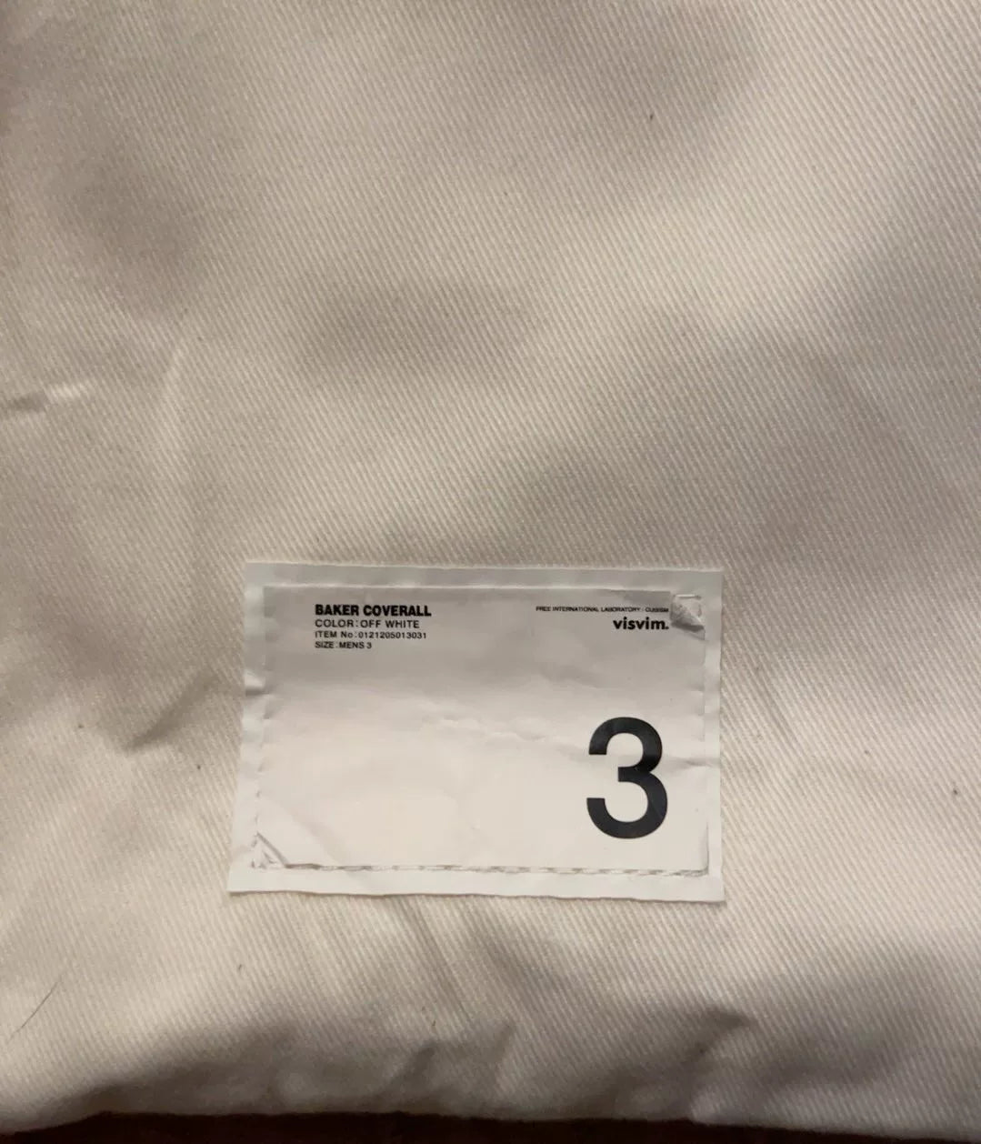 VISVIM Baker Coverall Military Jacket