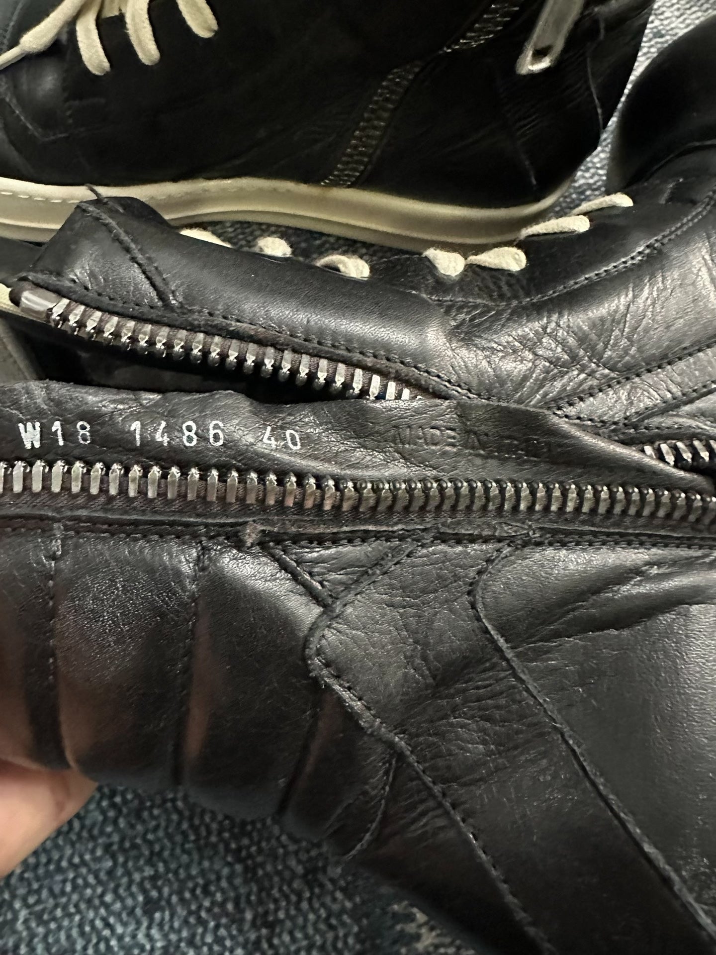 Rick Owens Inverted Triangle Shoes Size 40