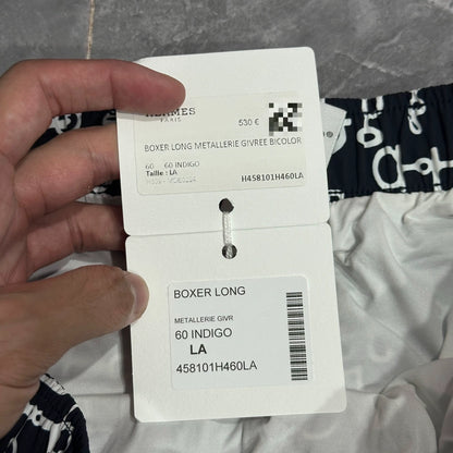 Hermes Beach Sport Shorts in Indigo