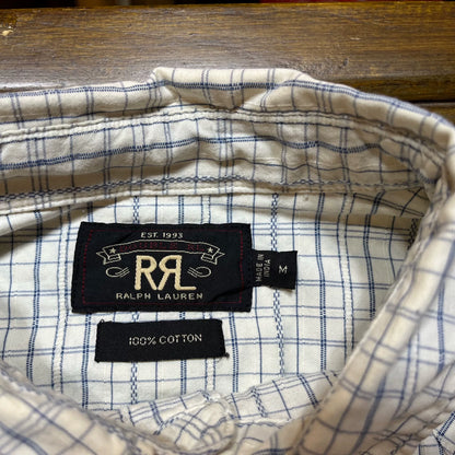RRL Plaid Button-Up Shirt by Ralph Lauren