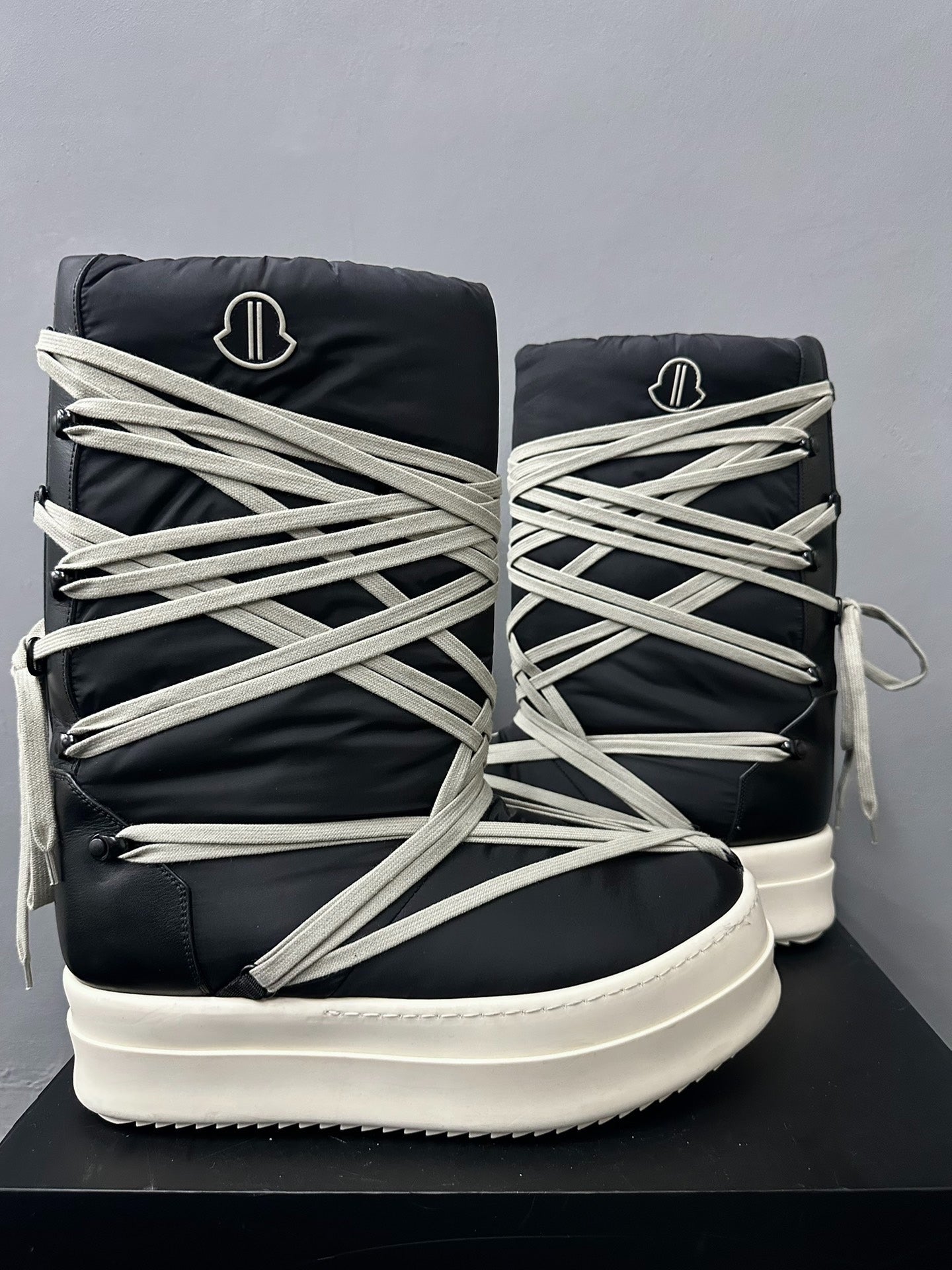 Rick Owens Moncler Collab Snow Boots