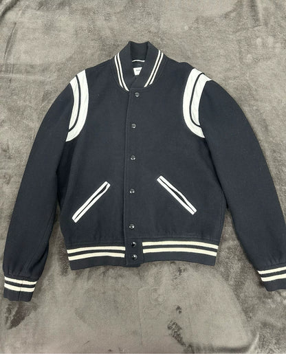 Saint Laurent Paris Baseball Jacket