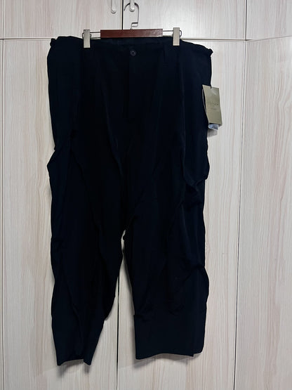 Yohji Yamamoto Irregular Pleated Pants