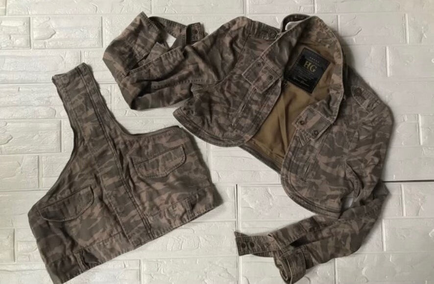 Hysteric Glamour Vintage Camo Jacket