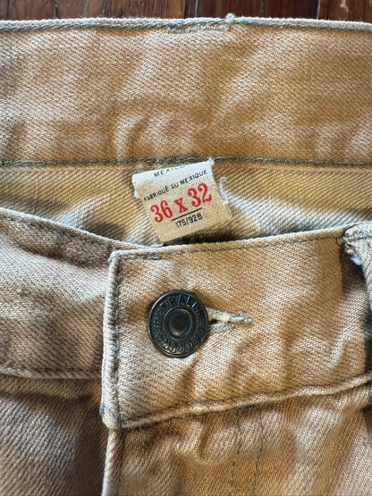 RRL Beige Work Pants 36x32
