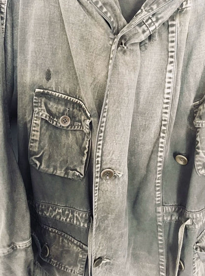 kapital kountry oversized khaki coat