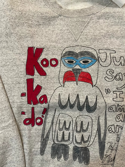 VISVIM Owl Graphic Crewneck Sweatshirt
