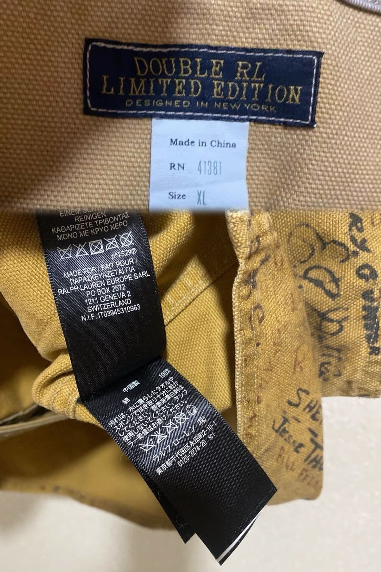 Limited Edition RRL Meeks Souvenir Vest