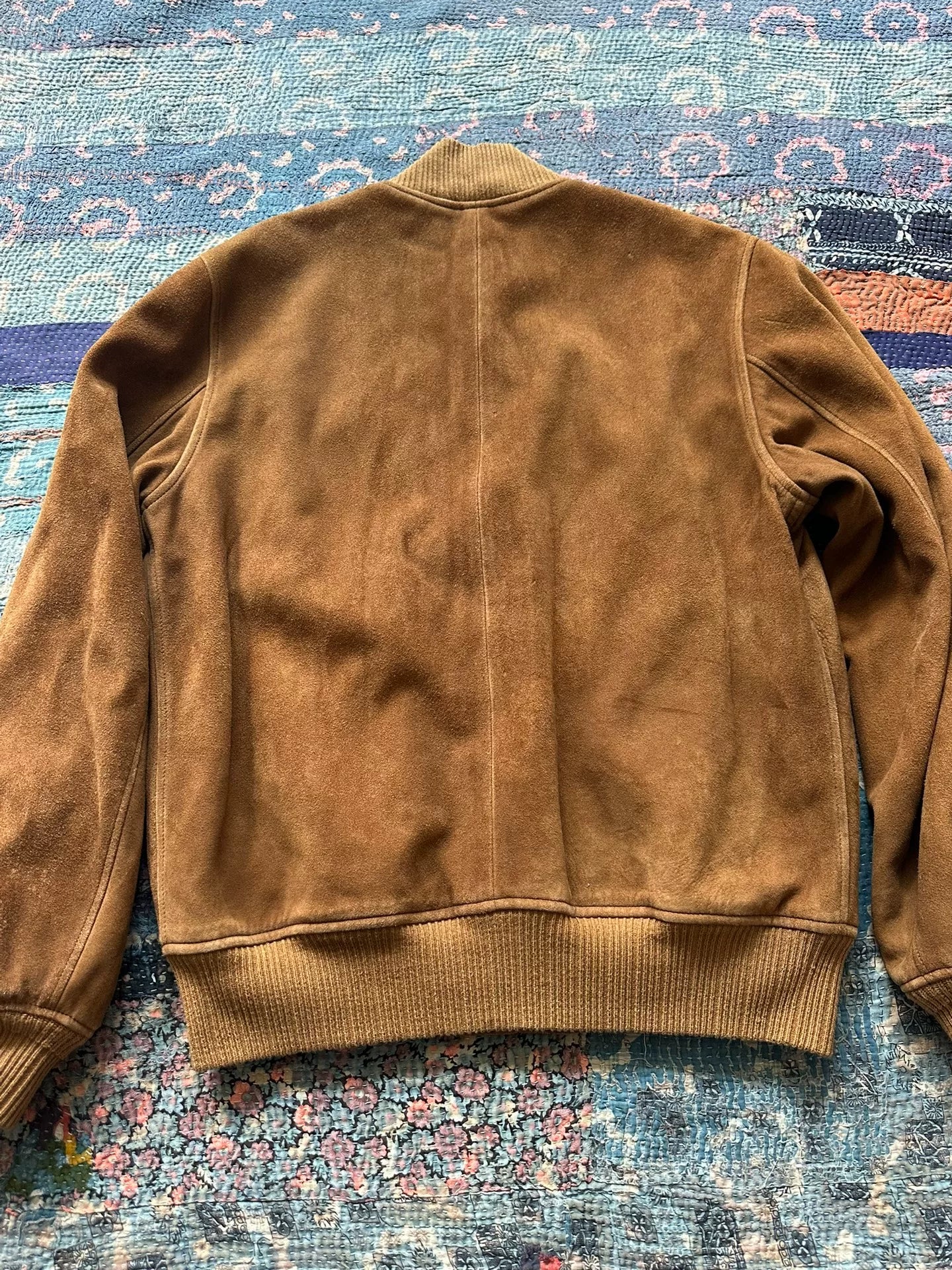 rrl deer skin leather jacket size M