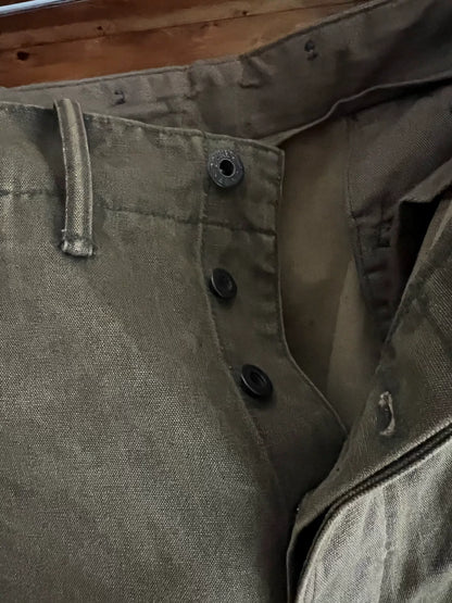 vintage canvas overalls for rugged style