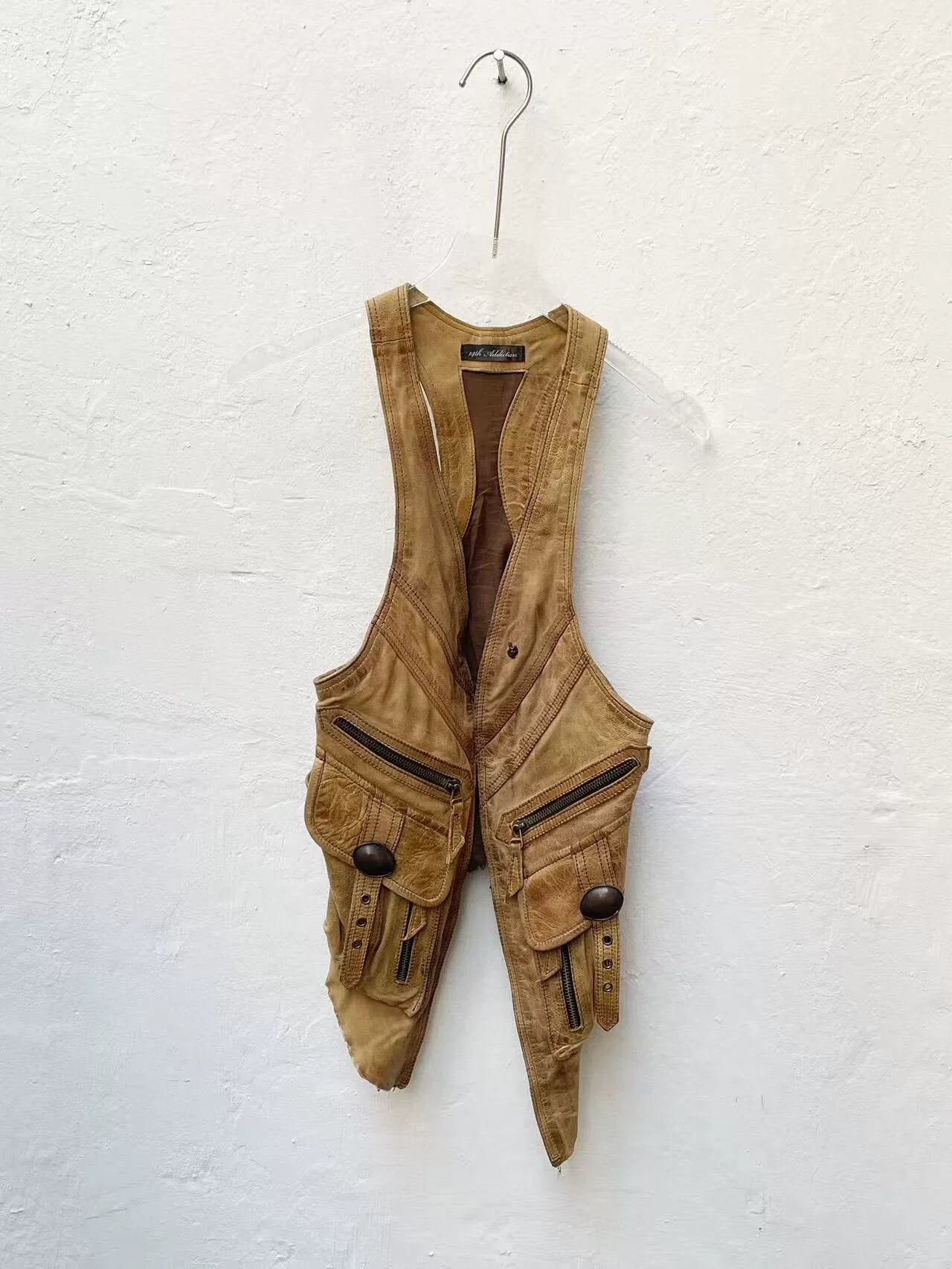 14th Addiction Leather Vest